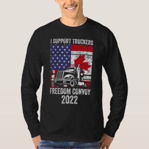 Freedom Convoy 2022 Supporter I Support Canadian T T-Shirt