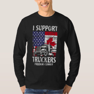 Freedom Convoy 2022 Supporter I Support Canadian T T-Shirt