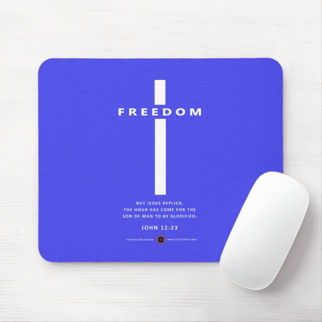 Freedom Cross Mouse Pad (With Mouse)