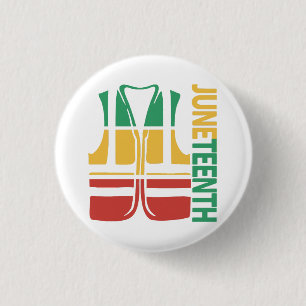 Freedom Day Vest Coworker Swagazon Associate Junet 3 Cm Round Badge