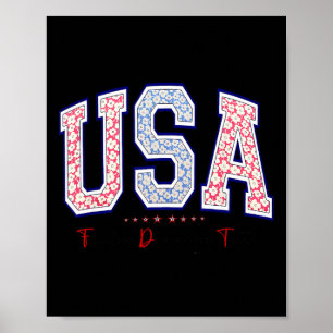 Freedom Democracy Truth Usa Anti-trump 4th Of July Poster
