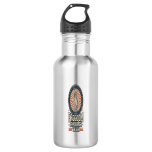 Freedom Democracy Truth Vintage Patriotic Shirt De 532 Ml Water Bottle