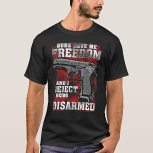 Freedom Disarmed American Us Patriotic T-Shirt