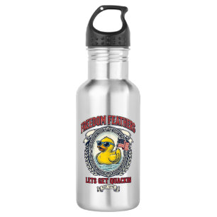 Freedom Duck Vintage Patriotic Humour 532 Ml Water Bottle