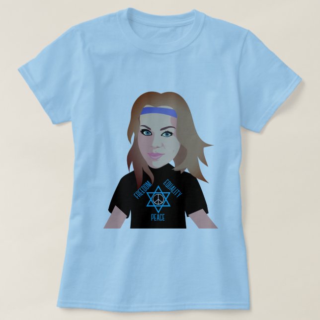 Freedom Equality Peace T-Shirt (Design Front)