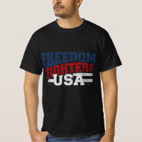 Freedom Fighters USA Patriotic T-Shirt – American