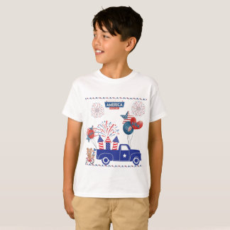 Freedom Firework Dreams white T-Shirt