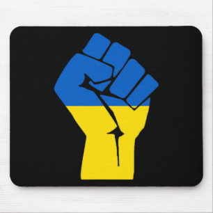 Freedom Fist Ukraine  Mouse Pad
