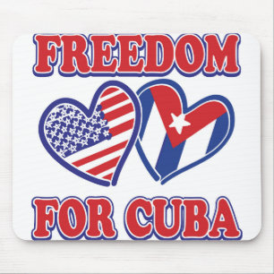 Freedom-For-CUBA Mouse Pad