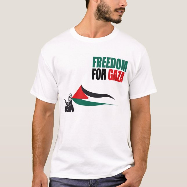 Freedom for Gaza T-Shirt (Front)
