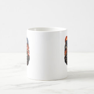 Freedom Forever – Realistic Bald Eagle 4th of July Coffee Mug
