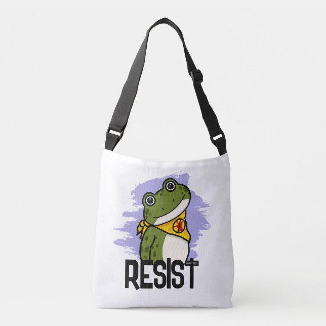 Freedom Frog Crossbody Bag (Front)