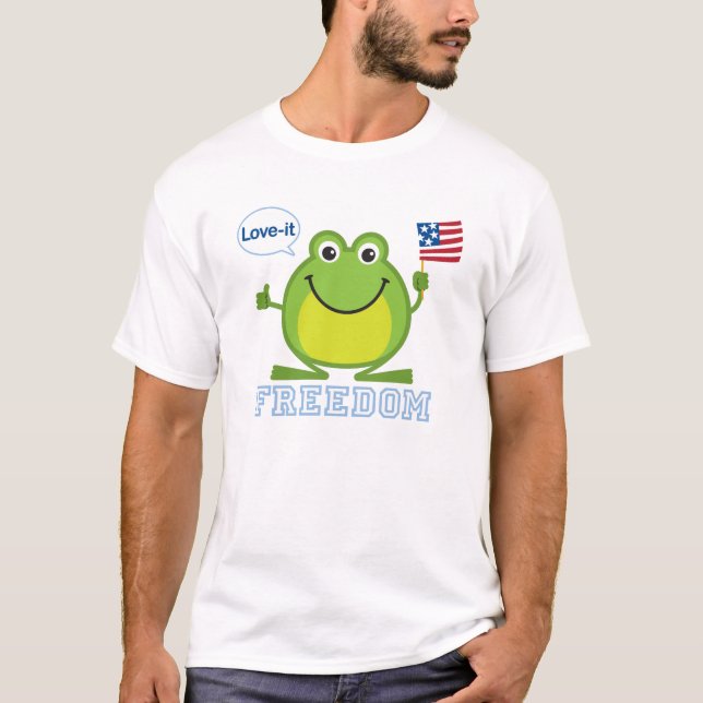 Freedom Frog T-Shirt (Front)