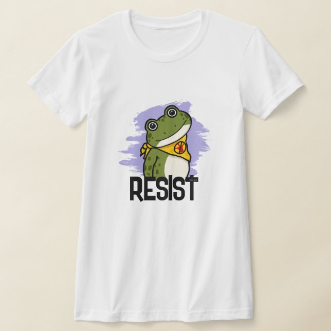 Freedom Frog T-Shirt (Laydown)