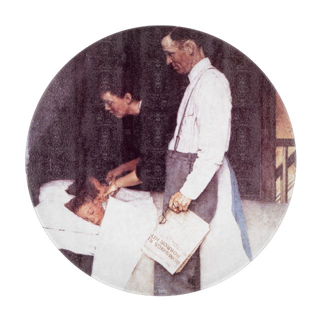 Freedom From Fear Cutting Board (Front)