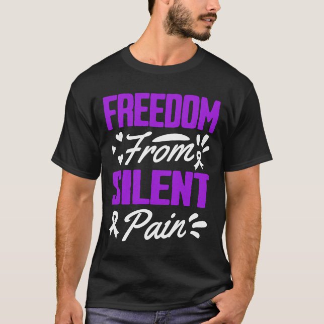 Freedom From Silent Pain T-Shirt (Front)