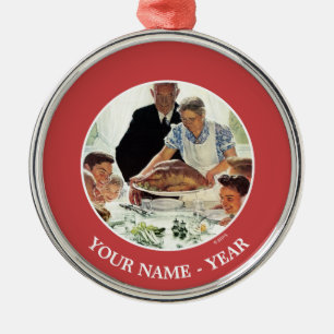 Freedom From Want Metal Tree Decoration