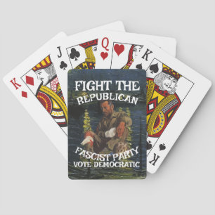 FREEDOM FW FV HG LIBERTY EQUALITY CIVIL RIGHTS X S PLAYING CARDS