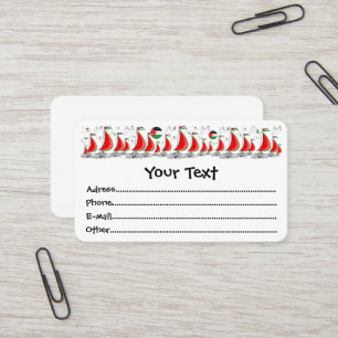 Freedom Global Sumud Flotilla Boats to Gaza Business Card