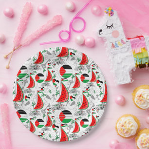 Freedom Global Sumud Flotilla Boats to Gaza Paper Plate