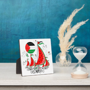 Freedom Global Sumud Flotilla Boats to Gaza Plaque