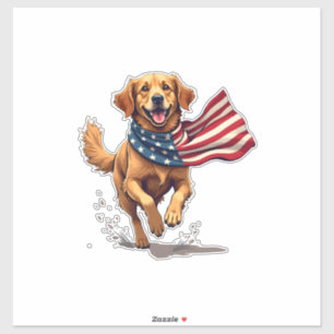 Freedom Golden Retriever Vintage Engraving Shirt