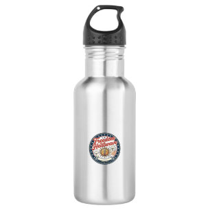 Freedom Heatwave Patriotic Patriotic Weather Summe 532 Ml Water Bottle