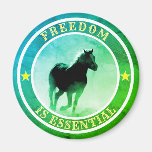 Freedom (horse) magnet