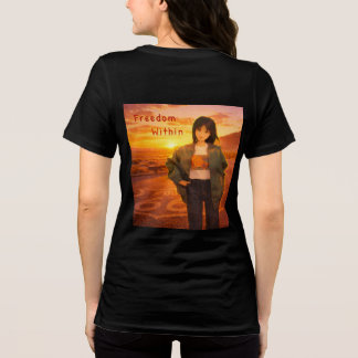 Freedom I Route 66 Women's T-Shirt Tri-Blend Shirt