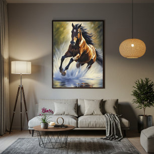 Freedom in the Current Canvas Print