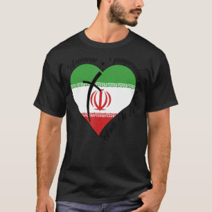 Freedom Independence Faith In God Christian Iran T-Shirt