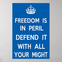 Freedom Is In Peril