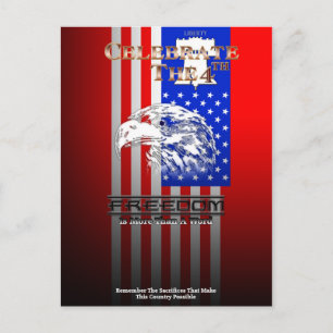 Freedom Is More Than A Word Liberty Postcard