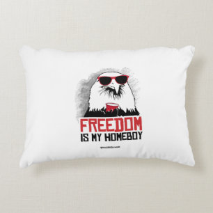 Freedom is my Homeboy Decorative Cushion