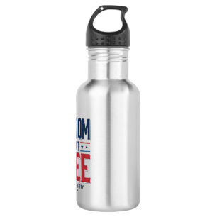 Freedom Is Not Free Patriotic Vintage Shirt Design 532 Ml Water Bottle