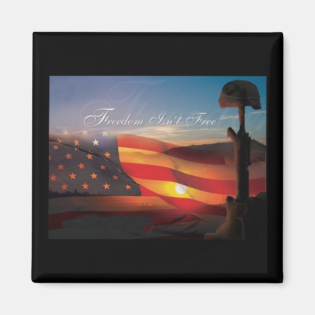 Freedom Isnt Free Magnet (Front)