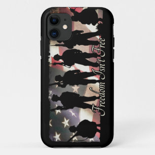 Freedom Isnt Free Military Soldier Silhouette Case-Mate iPhone Case