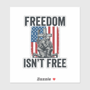 Freedom Isnt Free Patriotic Soldier Memorial