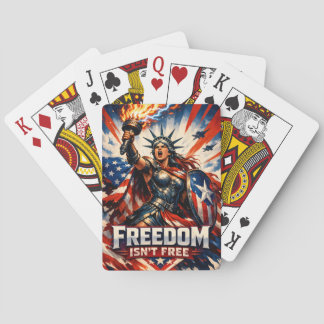 Freedom Isn't Free Playing Cards