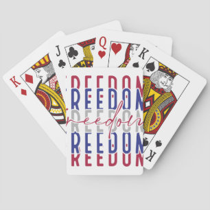 Freedom Kamala Harris Playing Cards