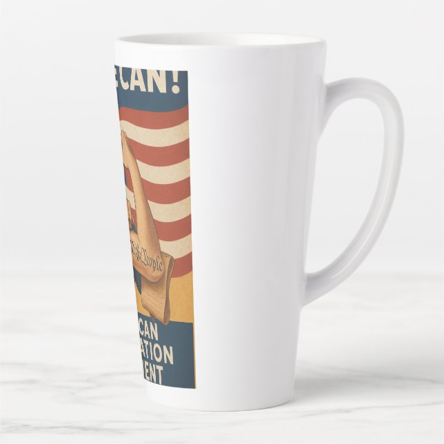 Freedom Latte Mug (Right)