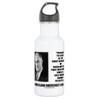 Freedom Learn First Necessity Self-Reliant F.D.R.