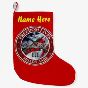 FREEDOM LIVES CHRISTMAS STOCKINGS