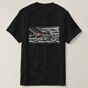 Freedom Machine Steel Over Stripes Power Ride T-Shirt