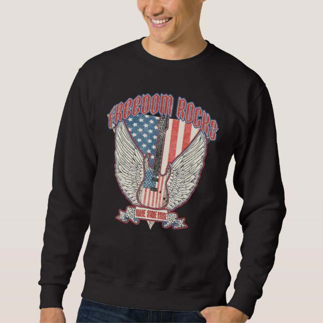 Freedom Make some noise party Sweatshirt (Front)