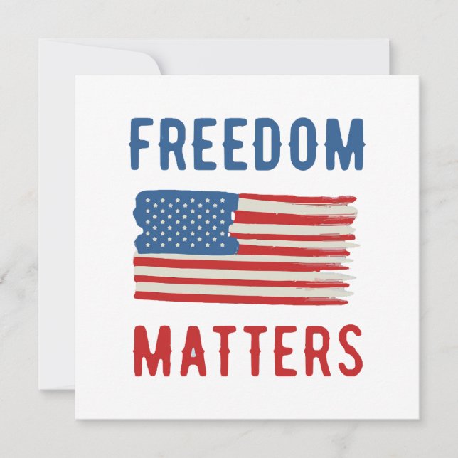 Freedom Matters (Front)