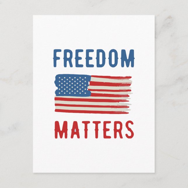 Freedom Matters Enclosure Card (Back)