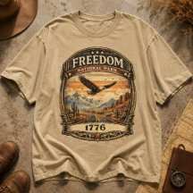 Freedom National Park Vintage Americana Tee
