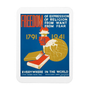 Freedom of Expression Magnet