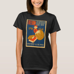 Freedom Of Expression Of Religion From Want From F T-Shirt